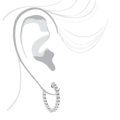 1 Inch Inside Out Classic Diamond Hoop Earrings 2.75ct 14K White Gold G-H VS-SI 13 1 Inch Inside Out Classic Diamond Hoop Earrings 2.75ct 14K White Gold G-H VS-SI -Outlet Radiant Bijou Store inside out classic diamond hoop earrings 315ct 14k gold bodwh