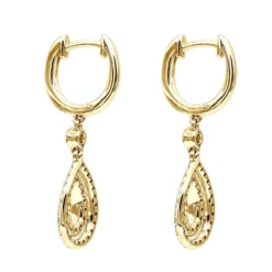 14K White Gold Diamond Dangle Drop Earrings For Women By Luxurman 1.2ct 18 14K White Gold Diamond Dangle Drop Earrings For Women By Luxurman 1.2ct -Outlet Radiant Bijou Store jewelry 14k gold diamond dangle drop earrings for women by luxurman 12ct backye