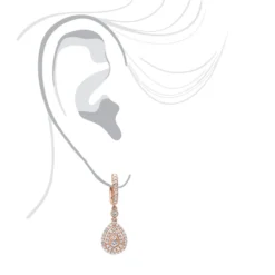 14K White Gold Diamond Dangle Drop Earrings For Women By Luxurman 1.2ct 22 14K White Gold Diamond Dangle Drop Earrings For Women By Luxurman 1.2ct -Outlet Radiant Bijou Store jewelry 14k gold diamond dangle drop earrings for women by luxurman 12ct bodro