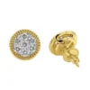 14K Yellow Gold Large Diamond Cluster Earrings Studs For Men & Women 5 Carat Look -Outlet Radiant Bijou Store jewelry 14k gold large diamond cluster earrings studs for men women 5 carat look 803189 mainye 20201221