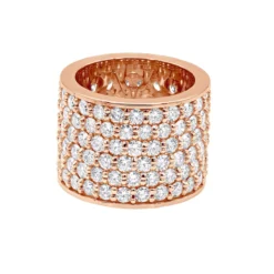 16mm Wide Diamond Eternity Band Unique 18K White Gold Ladies Anniversary Ring 7 Carats -Outlet Radiant Bijou Store jewelry 16mm wide diamond eternity band unique 18k gold ladies anniversary ring 7 carats 000956 backro 1