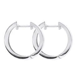 Classy Small 1/2 Inch Diamond Hoop Earrings 14K Yellow Gold Huggies Round Diamonds -Outlet Radiant Bijou Store jewelry classy small 12 inch diamond hoop earrings 14k gold huggies round diamonds backwh