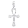 Small Egyptian Ankh Diamond Cross Pendant 14K White Gold Symbol Of Life 0.2ct -Outlet Radiant Bijou Store jewelry small egyptian ankh diamond cross pendant in 14k gold symbol of life 02ct mainwh