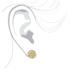 Unique 14K White Gold Large Diamond Stud Earrings Clusters 2 Carat Halo Look 22 Unique 14K White Gold Large Diamond Stud Earrings Clusters 2 Carat Halo Look -Outlet Radiant Bijou Store jewelry unique real 14k gold large diamond stud earrings clusters 2 carat halo look bodro