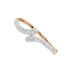 Women's Diamond Snakes Bangle Bracelet 18K White Gold By Joe Rodeo 6.44Ct -Outlet Radiant Bijou Store jewelry womens diamond snakes bangle bracelet 18k gold by joe rodeo 644ct ro
