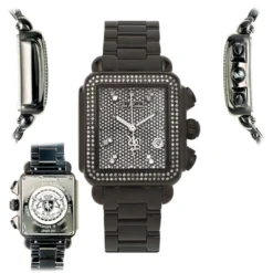 Joe Rodeo Madison Diamond Watch 1.50ct Black Steel -Outlet Radiant Bijou Store joe rodeo madison diamond watch 150ct black steel p 46563 main2