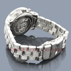 JoJo Rio Women's Diamond Watch 9.50ct Diamond Band -Outlet Radiant Bijou Store jojo rio womens diamond watch 950ct diamond band p 8893back