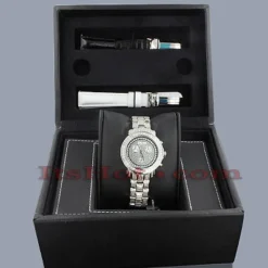 JoJo Rio Women's Diamond Watch 9.50ct Diamond Band -Outlet Radiant Bijou Store jojo rio womens diamond watch 950ct diamond band p 8893box