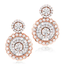 Ladies 18K White Gold Designer Diamond Earrings 1.78ct -Outlet Radiant Bijou Store ladies 18k gold designer diamond earrings 178ct p 7153 ro