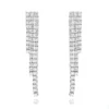 Ladies Earrings 14K White Gold String Diamond Earrings 3.78ct 1 Ladies Earrings 14K White Gold String Diamond Earrings 3.78ct -Outlet Radiant Bijou Store ladies earrings 14k gold string diamond earrings 378ct p 7122 wh