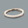 Ladies Thin Diamond Ring 0.35ct 14K Yellow Gold Stackable -Outlet Radiant Bijou Store ladies thin diamond ring 035ct 14k stackable p 49483
