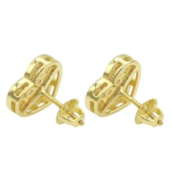 Luxurman Heart Shaped Diamond Earrings For Women 14K Yellow Gold Studs 0.76ct 11 Luxurman Heart Shaped Diamond Earrings For Women 14K Yellow Gold Studs 0.76ct -Outlet Radiant Bijou Store luxurman heart shaped diamond earrings for women 14k gold studs 076ct backye