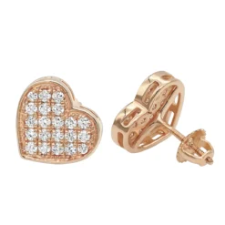Luxurman Heart Shaped Diamond Earrings For Women 14K Yellow Gold Studs 0.76ct 10 Luxurman Heart Shaped Diamond Earrings For Women 14K Yellow Gold Studs 0.76ct -Outlet Radiant Bijou Store luxurman heart shaped diamond earrings for women 14k gold studs 076ct ro