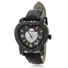 Luxurman Ladies Diamond Heart Watch 0.25ct Black MOP -Outlet Radiant Bijou Store luxurman ladies diamond heart watch 025 ct p 44046