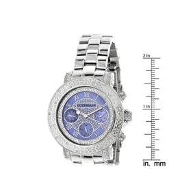 Luxurman Ladies Diamond Watch 0.30ct Blue MOP 11 Luxurman Ladies Diamond Watch 0.30ct Blue MOP -Outlet Radiant Bijou Store luxurman ladies diamond watch 030ct blue mop p 43228 ruler