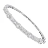 Luxurman Unique Stackable Diamond Bangle Bracelet For Women 14K White Gold 2ct -Outlet Radiant Bijou Store luxurman unique stackable diamond bangle bracelet for women in 14k gold 2ct mainwh