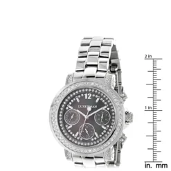 Luxurman Ladies Diamond Watch 2ct -Outlet Radiant Bijou Store luxurman watches ladies diamond watch 2ct p 50185 ruler