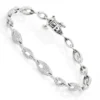 Pave 14K White Gold Ladies Diamond Bracelet 1.1ct -Outlet Radiant Bijou Store pave bracelets 14k gold ladies diamond bracelet 145ct p 7197 wh