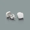 Pave Diamond Earrings In Sterling Silver 0.05ct 1 Pave Diamond Earrings In Sterling Silver 0.05ct -Outlet Radiant Bijou Store pave diamond earrings in sterling silver 005ct p 49449