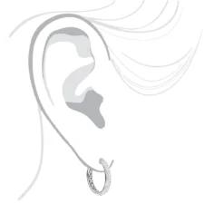 Pave Diamond Hoop Earrings 2.45ct -Outlet Radiant Bijou Store pave diamond hoop earrings 245ct p 40635 bodwh