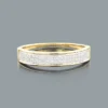 Thin Pave Diamond Wedding Band 0.23ct 10K Yellow Gold -Outlet Radiant Bijou Store pave diamond wedding band 023ct 10k gold p 48381