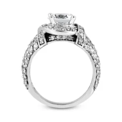 Platinum Diamond Engagement Ring 1.96ct -Outlet Radiant Bijou Store platinum diamond engagement ring 196ct p 34782 additional white