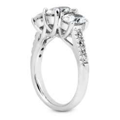 Platinum Diamond Engagement Ring 2.20ct 2.5mm 5 Platinum Diamond Engagement Ring 2.20ct 2.5mm -Outlet Radiant Bijou Store platinum diamond engagement ring 220ct p 30220 back white 20220426