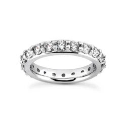 Platinum Diamond Eternity Band 2.70ct
