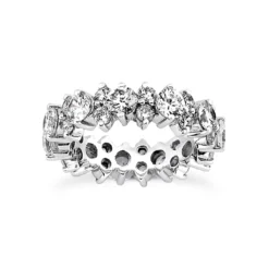 Platinum Diamond Eternity Band 4.40ct