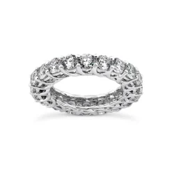 Platinum Diamond Eternity Band 4ct