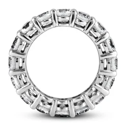 Platinum Diamond Eternity Band 5.60ct -Outlet Radiant Bijou Store platinum diamond eternity band 560ct p 30329 additional white