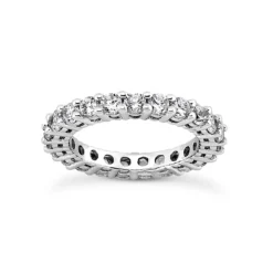 Platinum Diamond Eternity Band 5.60ct