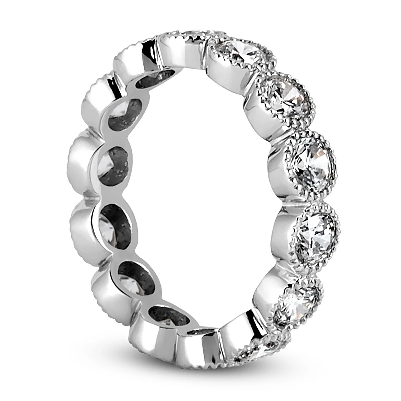Platinum Diamond Eternity Ring 2.10ct 4 Platinum Diamond Eternity Ring 2.10ct - Image 2