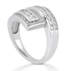 Platinum Diamond Right Hand Women's Ring 1.20ct -Outlet Radiant Bijou Store platinum diamond right hand womens ring 120ct p 31622 back white 20220420 20220426
