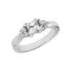 Thin Platinum Ladies Diamond Ring 0.65ct -Outlet Radiant Bijou Store platinum ladies diamond ring 065ct p 32803 white 20220426
