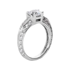 Platinum Ladies Diamond Ring 1.78ct 5 Platinum Ladies Diamond Ring 1.78ct -Outlet Radiant Bijou Store platinum ladies diamond ring 178ct p 32621 back white 20220426