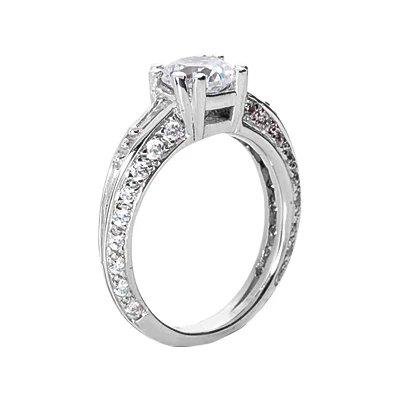 Platinum Ladies Diamond Ring 1.78ct 4 Platinum Ladies Diamond Ring 1.78ct - Image 2