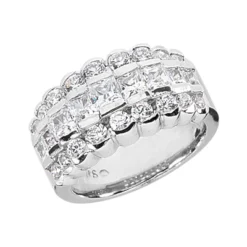 Platinum Ladies Diamond Ring 2.02ct