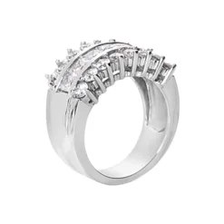 Platinum Ladies Diamond Ring 2.31ct 11.8mm 5 Platinum Ladies Diamond Ring 2.31ct 11.8mm -Outlet Radiant Bijou Store platinum ladies diamond ring 231ct p 32881 back white 20220420 20220426