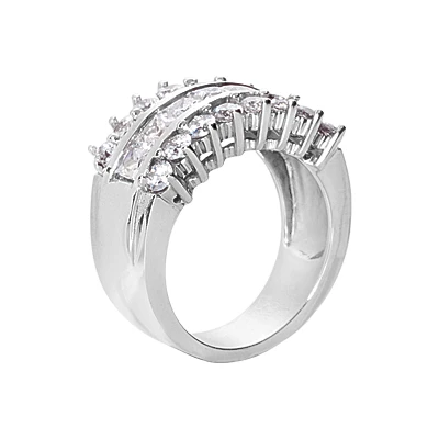 Platinum Ladies Diamond Ring 2.31ct 11.8mm 4 Platinum Ladies Diamond Ring 2.31ct 11.8mm - Image 2
