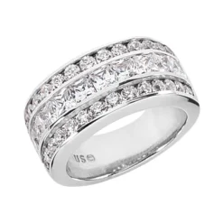 Platinum Ladies Diamond Ring 2.82ct