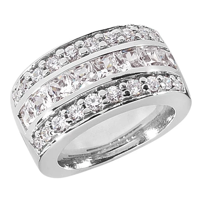 Platinum Ladies Diamond Ring 2.96ct 3 Platinum Ladies Diamond Ring 2.96ct