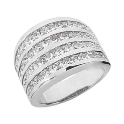 Platinum Ladies Diamond Ring 3.16ct