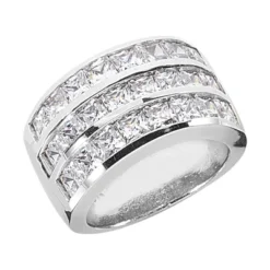 Platinum Ladies Diamond Ring 4.43ct