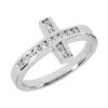 Platinum Round Diamond Ladies Ring 0.28ct