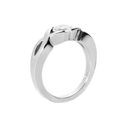 Platinum Round Diamond Ladies Ring 0.50ct 5.4mm -Outlet Radiant Bijou Store platinum round diamond ladies ring 050ct p 32357 back white 20220426