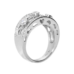 Platinum Round Diamond Ladies Ring 0.51ct -Outlet Radiant Bijou Store platinum round diamond ladies ring 051ct p 32879 back white 20220426