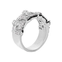 Platinum Round Diamond Ladies Ring 0.52ct -Outlet Radiant Bijou Store platinum round diamond ladies ring 052ct p 32483 back white 20220420 20220426