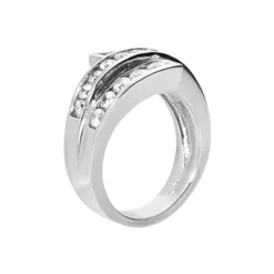 Platinum Round Diamond Ladies Ring 0.90ct 14.1mm -Outlet Radiant Bijou Store platinum round diamond ladies ring 090ct p 32447 back white 20220426