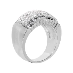 Platinum Round Diamond Ladies Ring 1.16ct 14.4mm 5 Platinum Round Diamond Ladies Ring 1.16ct 14.4mm -Outlet Radiant Bijou Store platinum round diamond ladies ring 116ct p 32705 back white 20220426